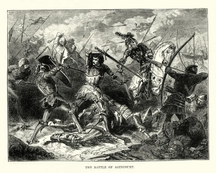 Framed Print : Battle of Agincourt Framed Print : Battle of Agincourt