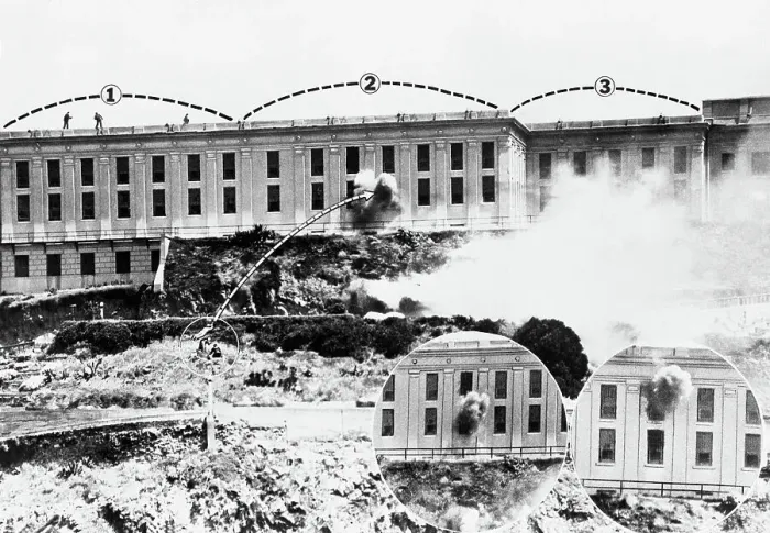 Framed Print : Battle of Alcatraz Framed Print : Battle of Alcatraz