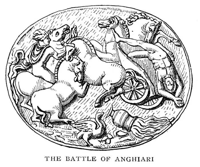Framed Print : The Battle of Anghiari Framed Print : The Battle of Anghiari