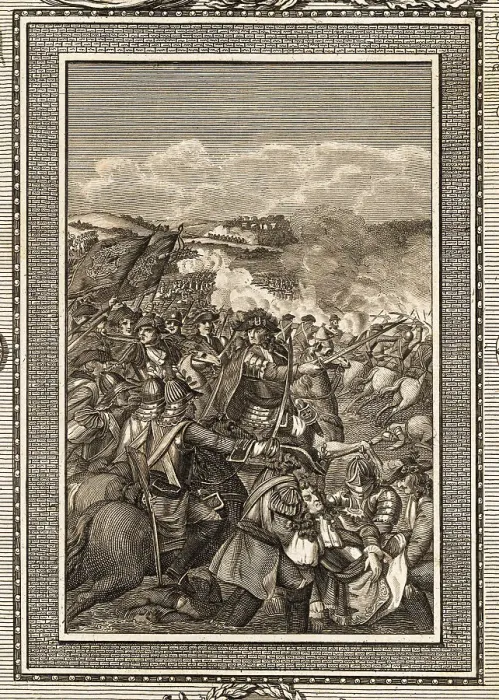 Framed Print : The Battle of the Boyne Framed Print : The Battle of the Boyne