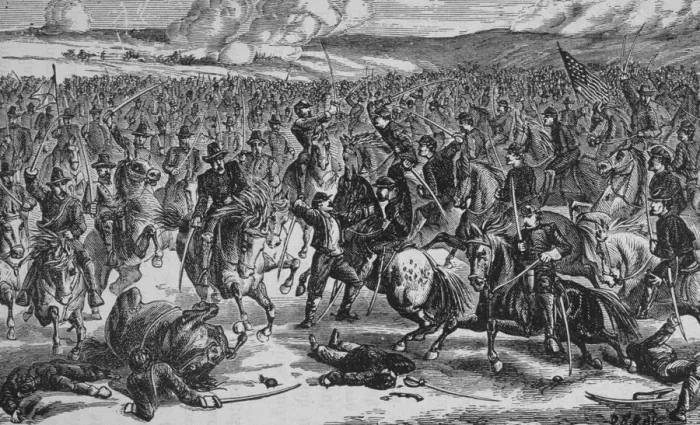 Framed Print : Battle of Brandy Station