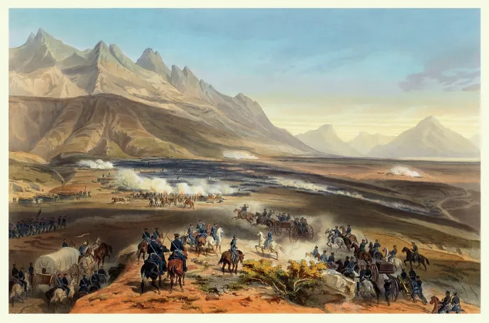 Framed Print : Battle of Buena Vista Framed Print : Battle of Buena Vista