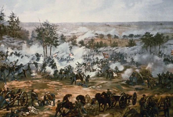 Framed Print : Battle of Gettysburg Framed Print : Battle of Gettysburg