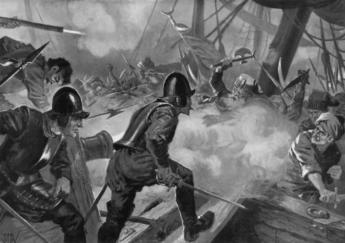 Framed Print : Battle Of Lepanto Framed Print : Battle Of Lepanto