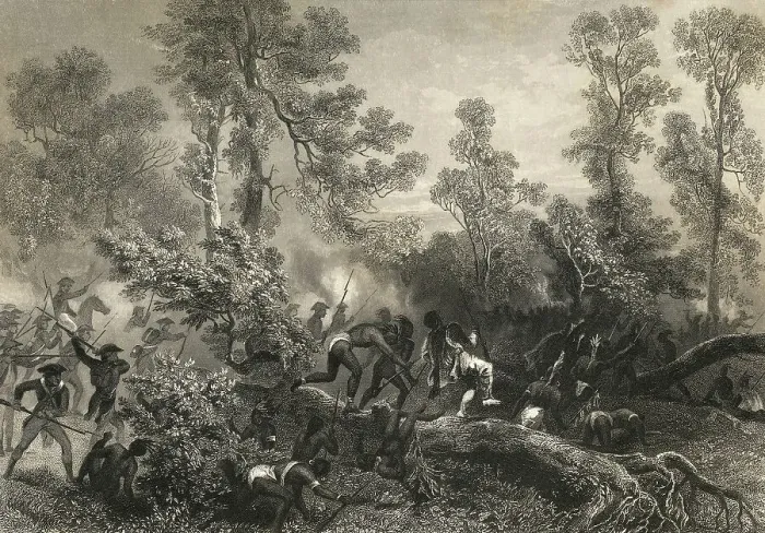 Framed Print : Battle of Miami, 1791 Framed Print : Battle of Miami, 1791
