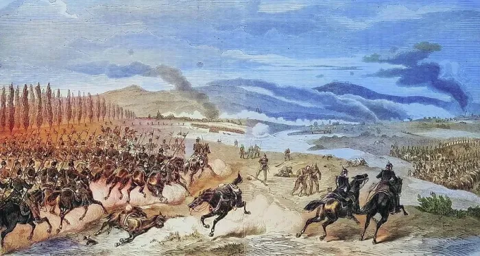 Framed Print : Battle at Noisebille on 31 August 1870, illustrated war history, German, French war 1870-1871, Germany, France, Battle at Noisebille on 3 August 1870, illustrated war history, German, French war 1870-1871, Germany, France Framed Print : Battle at Noisebille on 31 August 1870, illustrated war history, German, French war 1870-1871, Germany, France, Battle at Noisebille on 3 August 1870, illustrated war history, German, French war 1870-1871, Germany, France