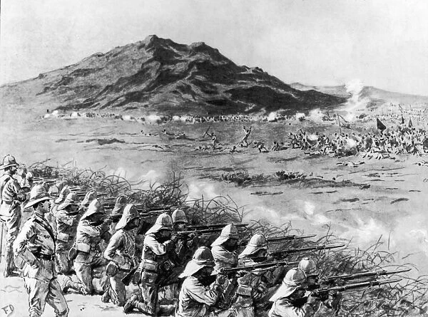 Battle Of Omdurman. The Battle of Omdurman in the Sudan, 2nd September 1898