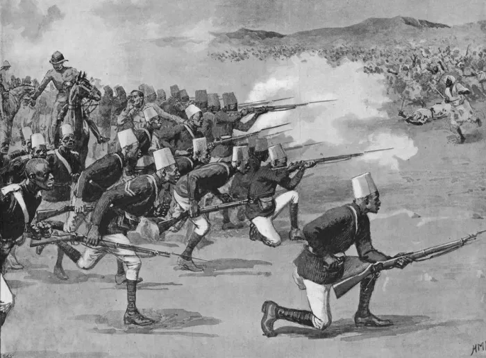 Framed Print : Battle Of Omdurman Framed Print : Battle Of Omdurman