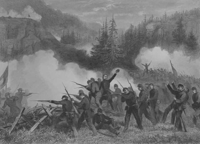 Framed Print : Battle of Rich Mountain Framed Print : Battle of Rich Mountain