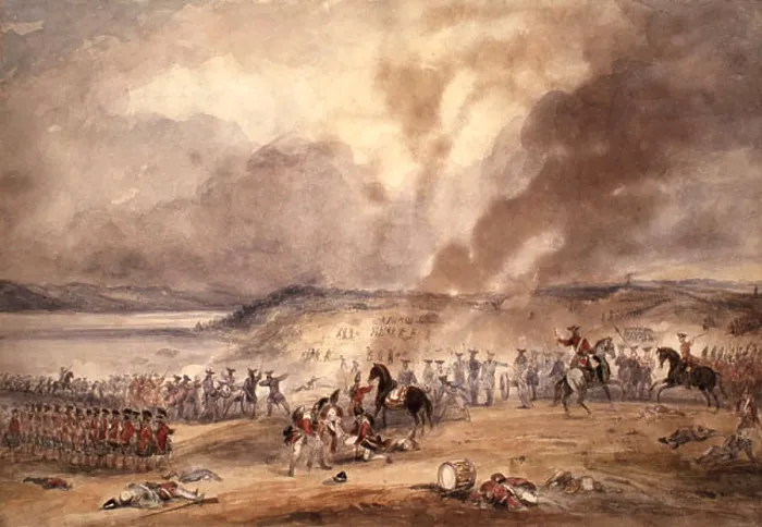 Framed Print : Battle of Saint Foy Framed Print : Battle of Saint Foy