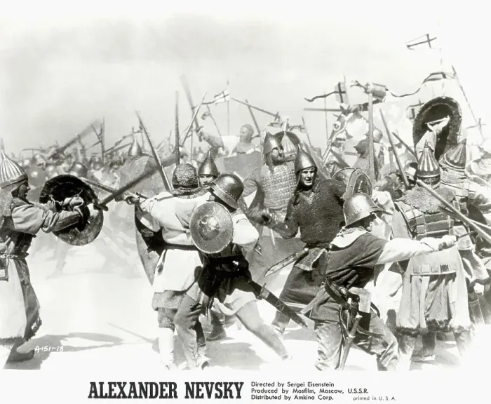 Framed Print : Battle Scene From Aleksandr Nevsky Framed Print : Battle Scene From Aleksandr Nevsky