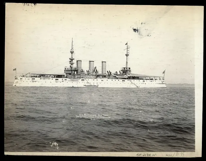 Framed Print : Battleship New York Framed Print : Battleship New York
