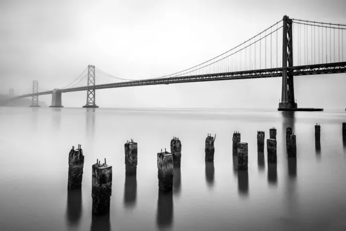 Framed Print : Bay Bridge Framed Print : Bay Bridge