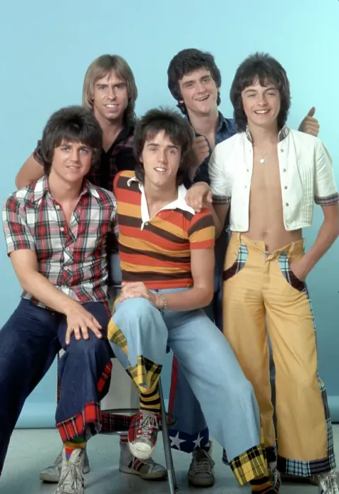 The Bay City Rollers Print - Los Angeles 1976. Art Prints, Posters