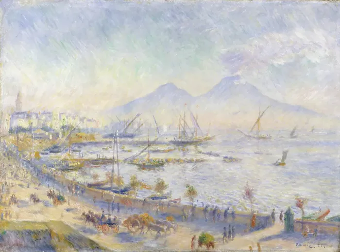 Framed Print : The Bay Of Naples Framed Print : The Bay Of Naples