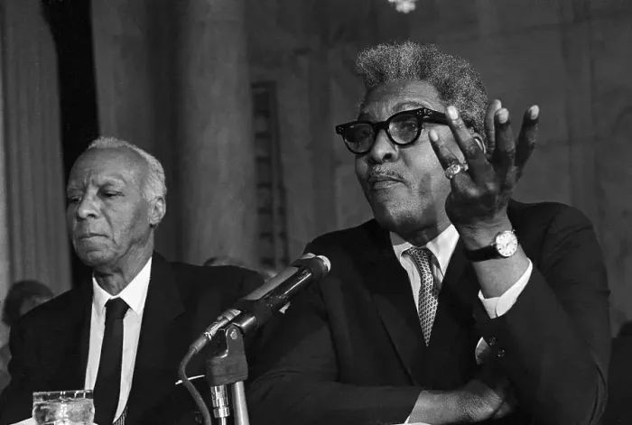 Framed Print : Bayard Rustin Speaking to Subcommittee Framed Print : Bayard Rustin Speaking to Subcommittee