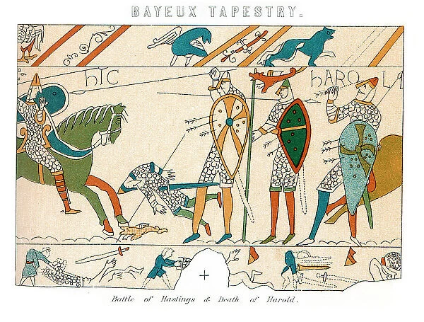 Bayeux Tapestry - Battle of Hastings