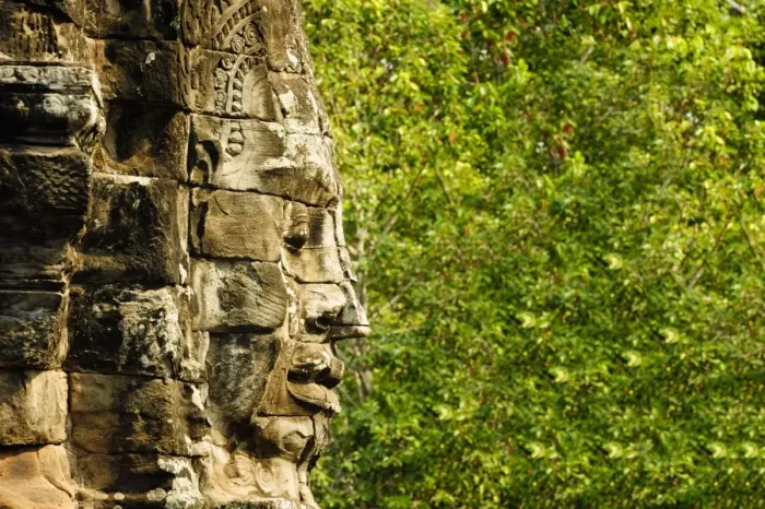 Framed Print : Bayon Temple Framed Print : Bayon Temple