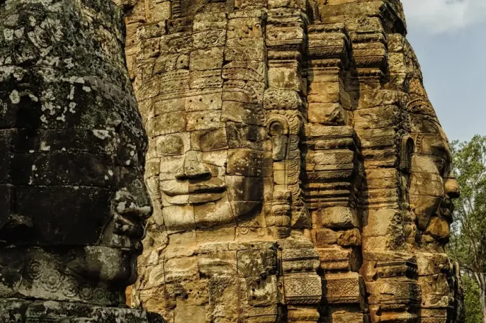 Framed Print : Bayon temple Framed Print : Bayon temple