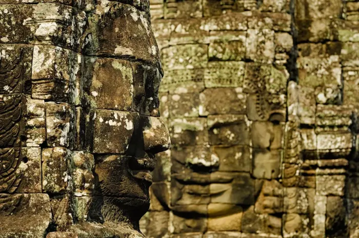 Framed Print : Bayon temple