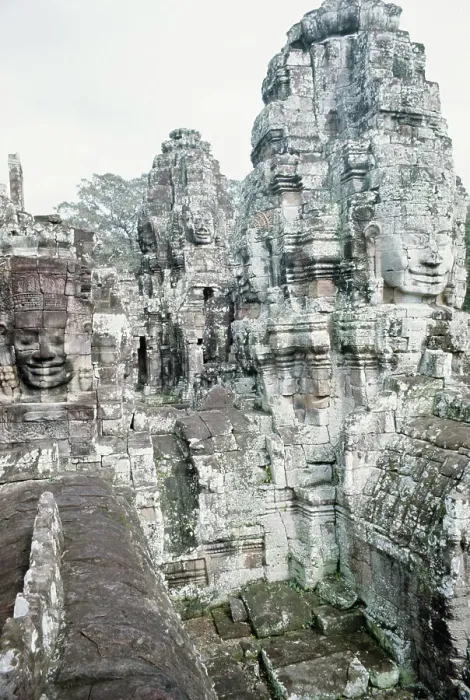Framed Print : Bayon Temple, Angkor Framed Print : Bayon Temple, Angkor