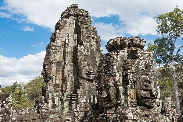 Bayon temple, Angkor Thom, Siem Reap, Cambodia