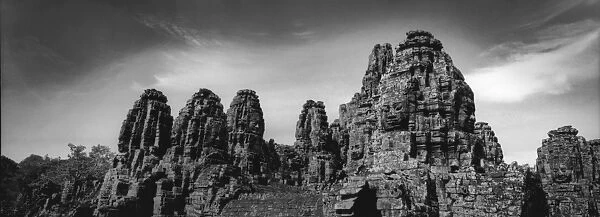The Bayon temple at Angkor Wat