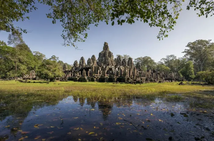 Framed Print : Bayon Temple, Angkor Wat, Cambodia Framed Print : Bayon Temple, Angkor Wat, Cambodia