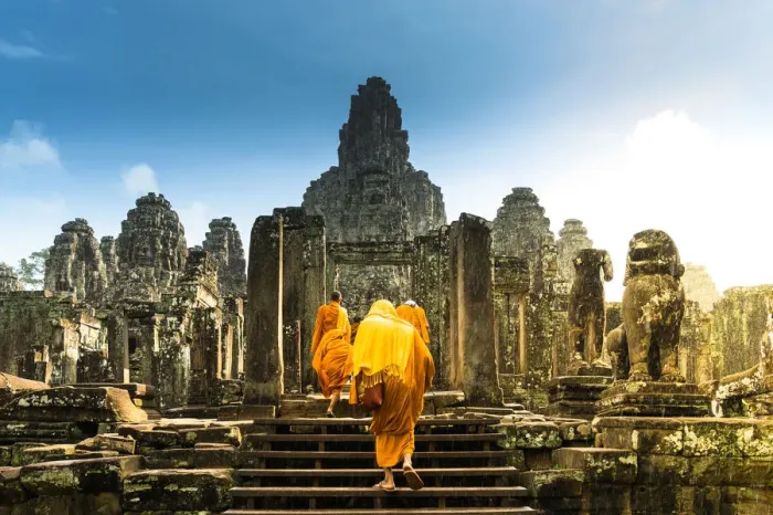 Framed Print : bayon temple, Angor Wat, Cambodia Framed Print : bayon temple, Angor Wat, Cambodia