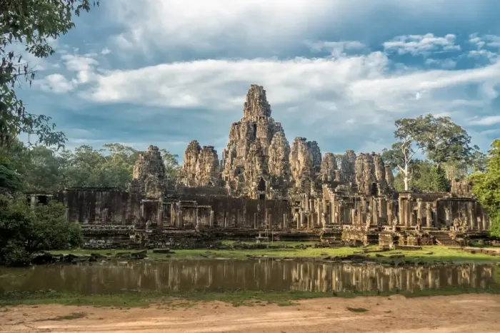 Framed Print : Bayon temple, also known as the Temple of a Thousand Faces. Bayon temple. the ancient stone temple. Bayon is one of the UNESCO world heritage at Angkor in siem reap, Cambodia Framed Print : Bayon temple, also known as the Temple of a Thousand Faces. Bayon temple. the ancient stone temple. Bayon is one of the UNESCO world heritage at Angkor in siem reap, Cambodia