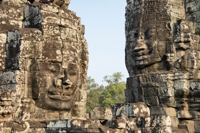 Framed Print : Bayon Temple in Siem Reap, Cambodia Framed Print : Bayon Temple in Siem Reap, Cambodia