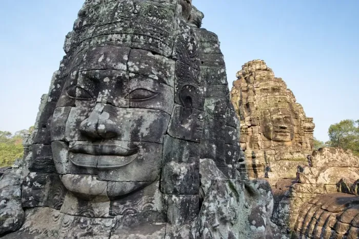 Framed Print : Bayon Temple in Siem Reap, Cambodia Framed Print : Bayon Temple in Siem Reap, Cambodia