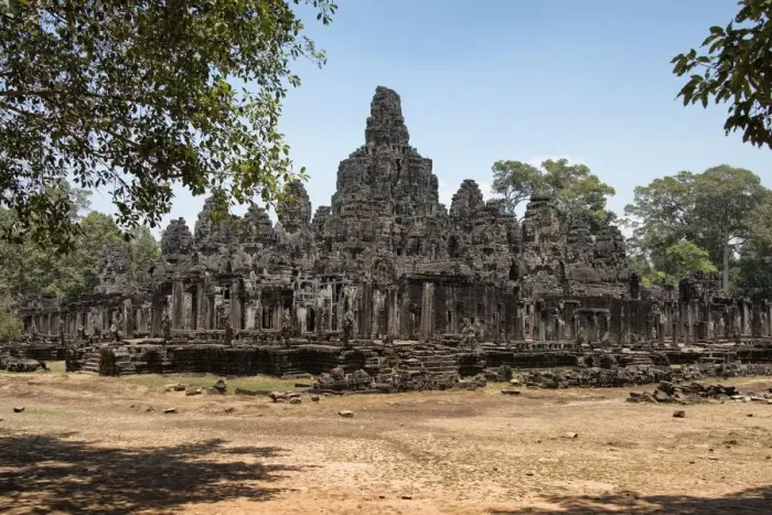 Framed Print : Bayon Temple in Siem Reap, Cambodia Framed Print : Bayon Temple in Siem Reap, Cambodia