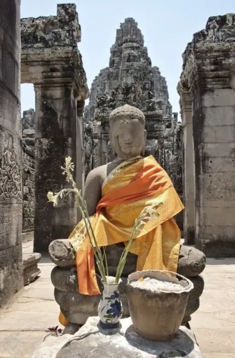Framed Print : Bayon Temple in Siem Reap, Cambodia Framed Print : Bayon Temple in Siem Reap, Cambodia