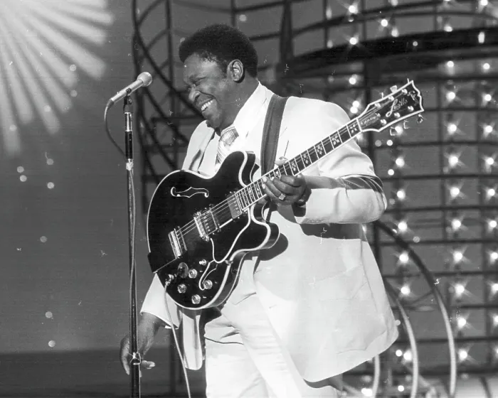 Framed Print : BB King On American Bandstand