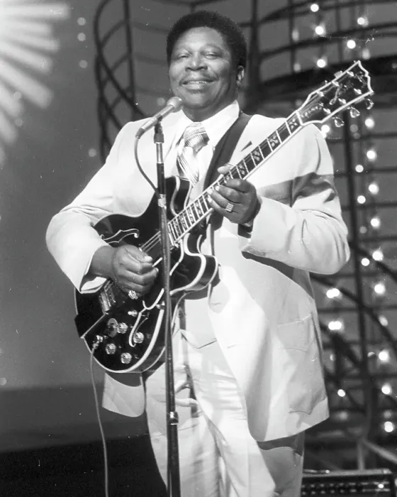 Framed Print : BB King On American Bandstand Framed Print : BB King On American Bandstand
