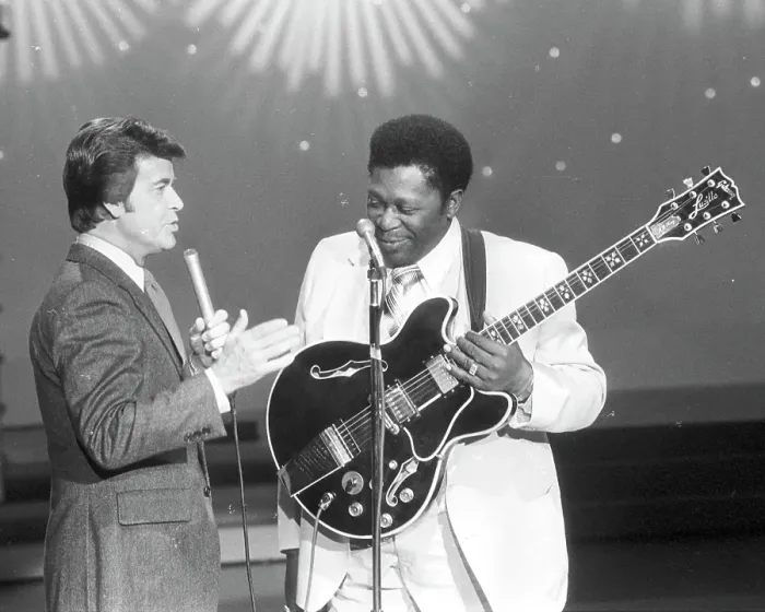 Framed Print : BB King On American Bandstand Framed Print : BB King On American Bandstand