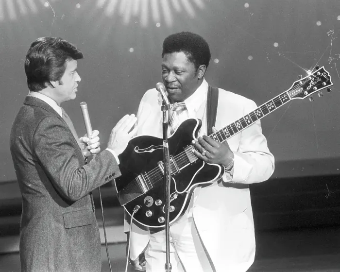 Framed Print : BB King On American Bandstand Framed Print : BB King On American Bandstand