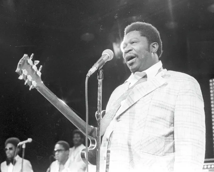 Framed Print : BB King On The Midnight Special TV Show Framed Print : BB King On The Midnight Special TV Show