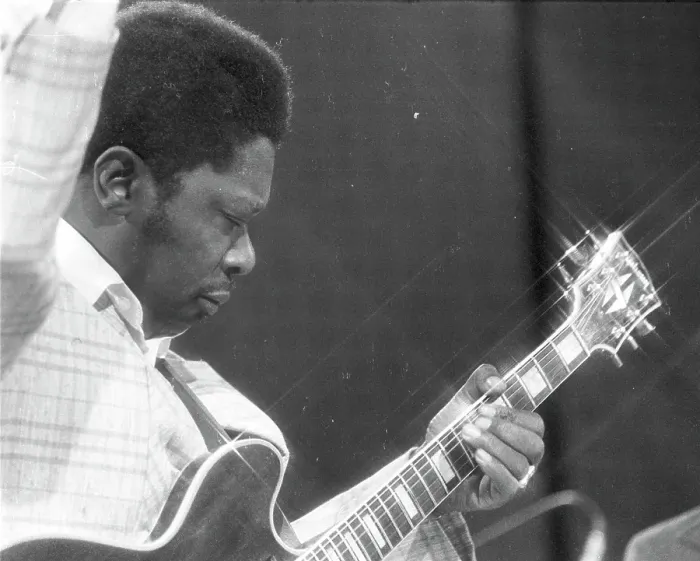 Framed Print : BB King On The Midnight Special TV Show Framed Print : BB King On The Midnight Special TV Show