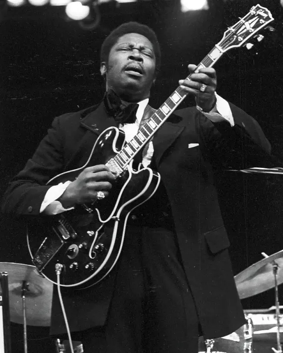 Framed Print : BB King Performing Framed Print : BB King Performing