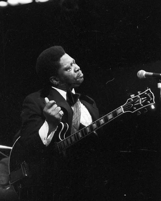 Framed Print : BB King Performing Framed Print : BB King Performing