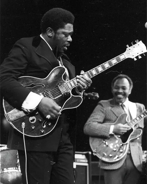 Framed Print : BB King Performing Framed Print : BB King Performing