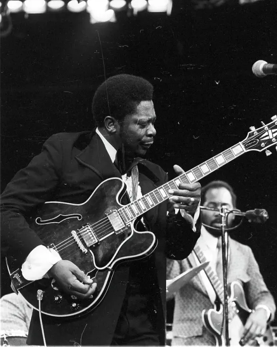 Framed Print : BB King Performing Framed Print : BB King Performing