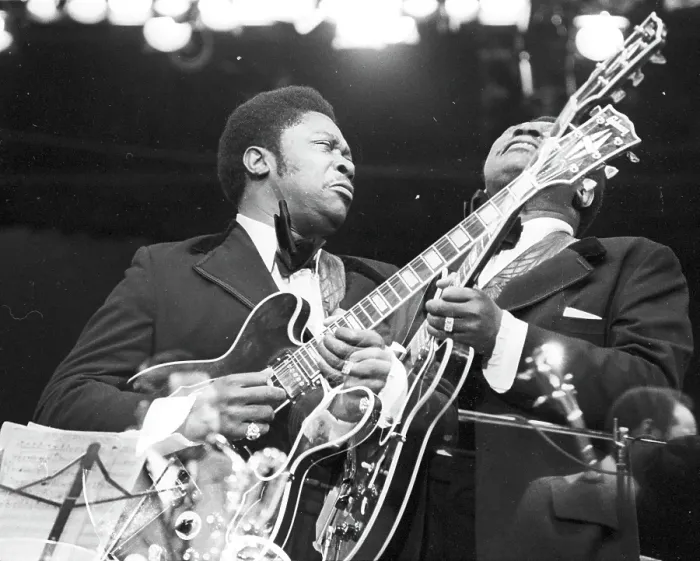 Framed Print : BB King Performing Framed Print : BB King Performing