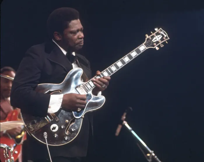 Framed Print : BB King Performing Framed Print : BB King Performing