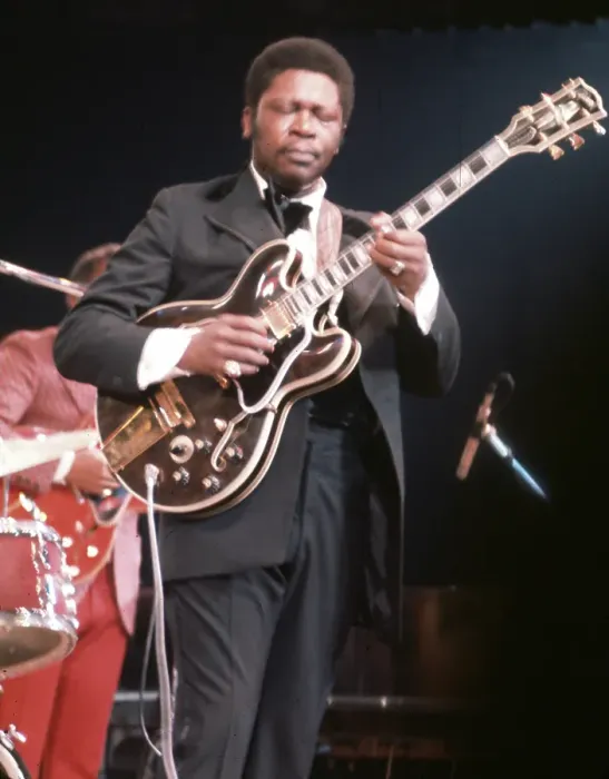Framed Print : BB King Performing Framed Print : BB King Performing