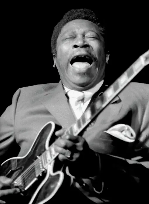 Framed Print : BB King Performing Framed Print : BB King Performing
