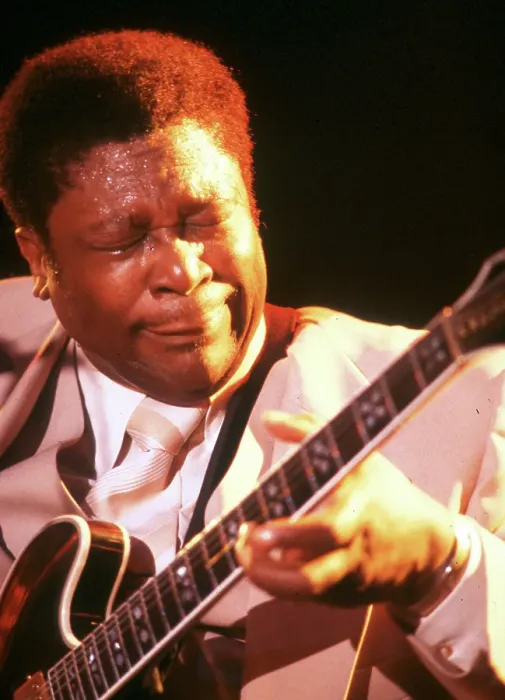 Framed Print : BB King Performing In LA Framed Print : BB King Performing In LA