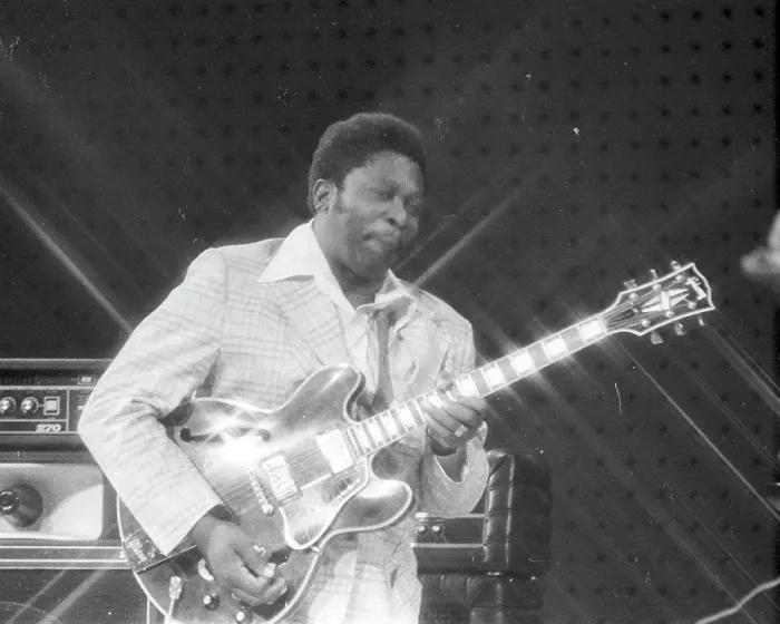 Framed Print : BB King Performing On The Midnight Special